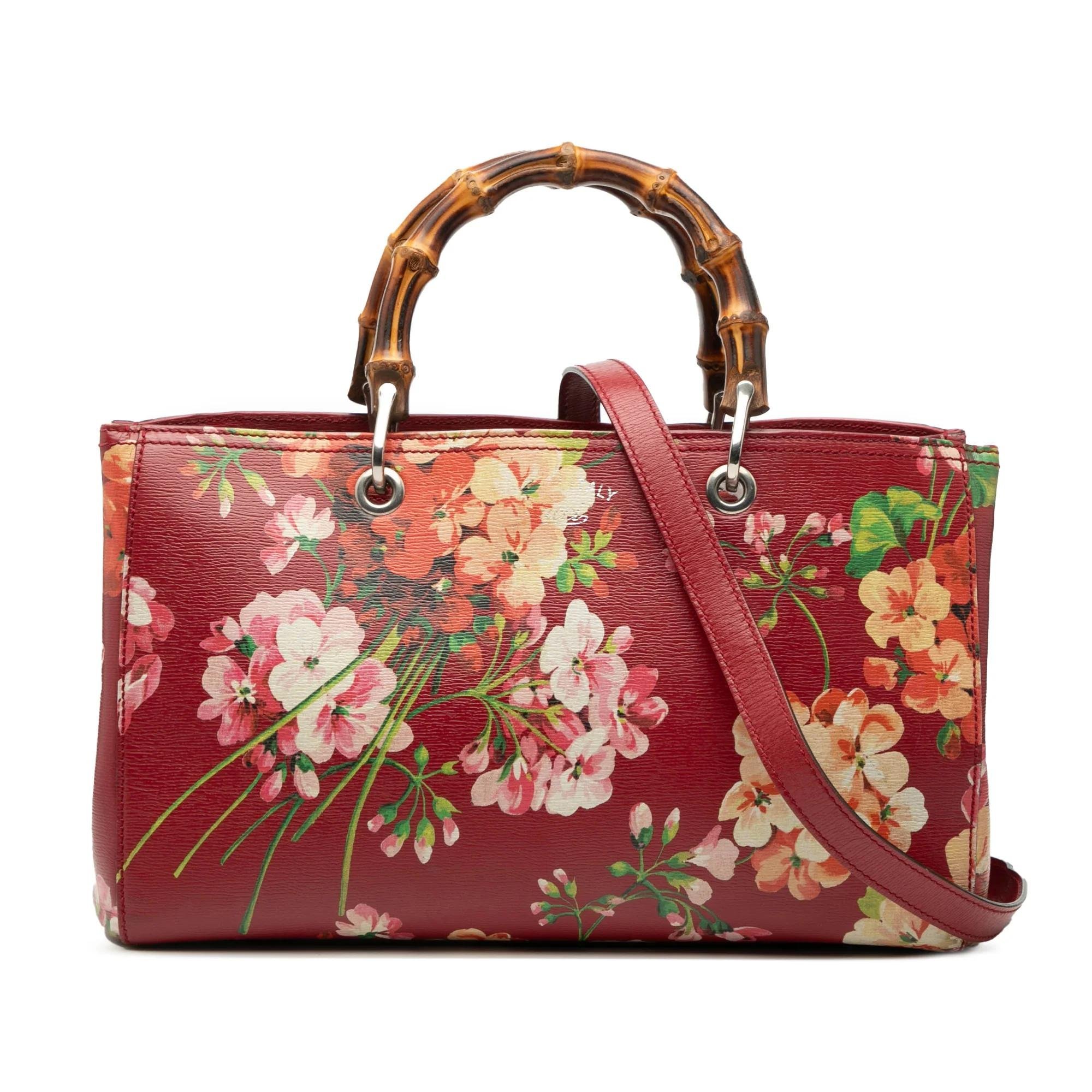 Bamboo pony-style calfskin satchel