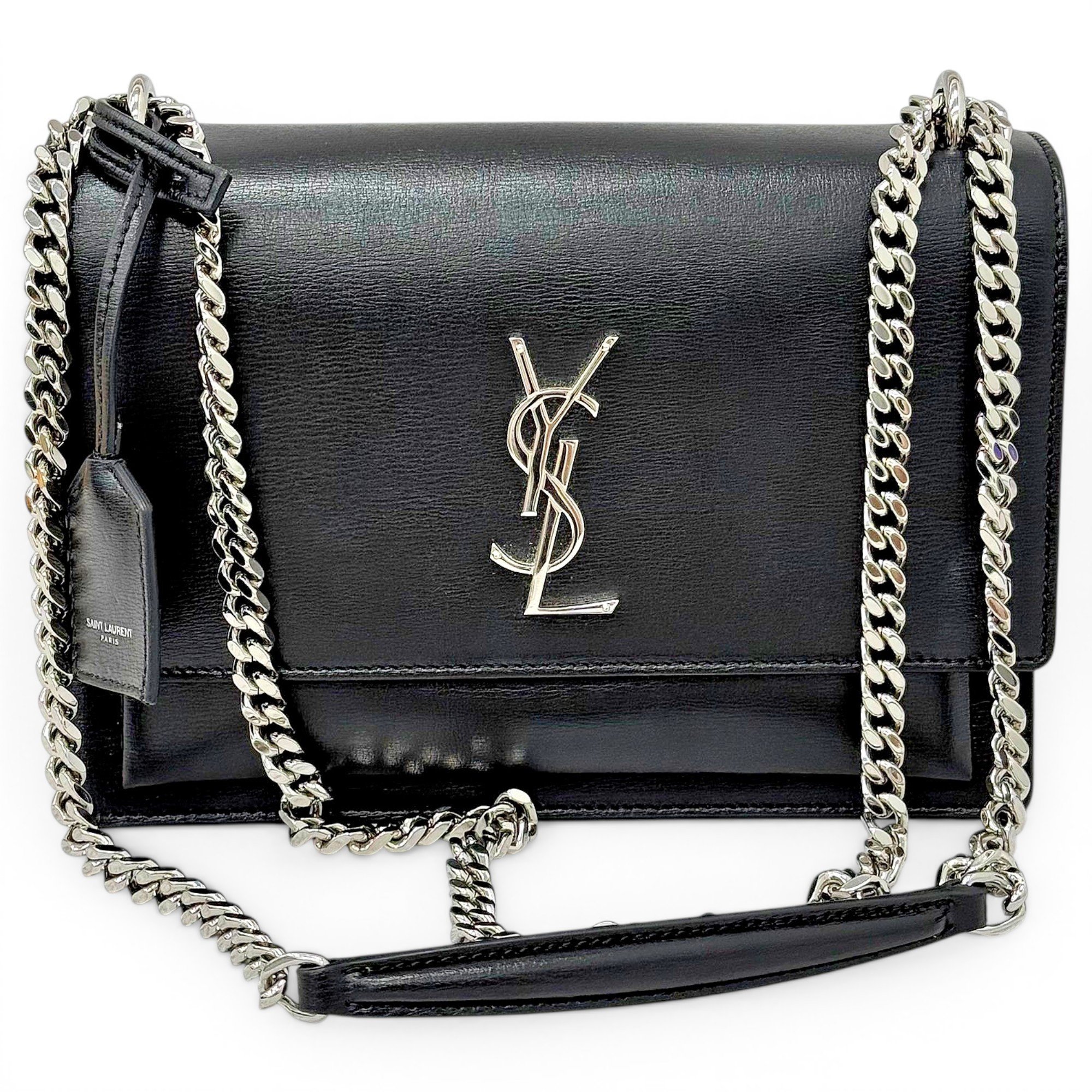 Sunset leather handbag