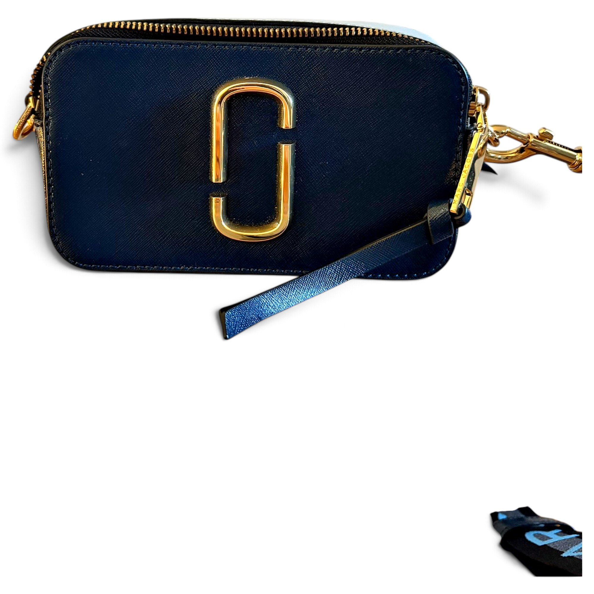 Snapshot leather crossbody bag
