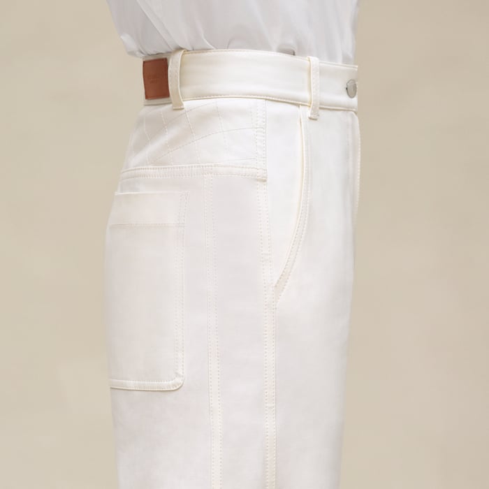 Blanc Naturel High-waisted Pants