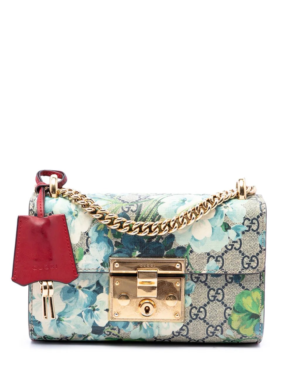 2016-2026 Small GG Supreme Blooms Padlock crossbody bag