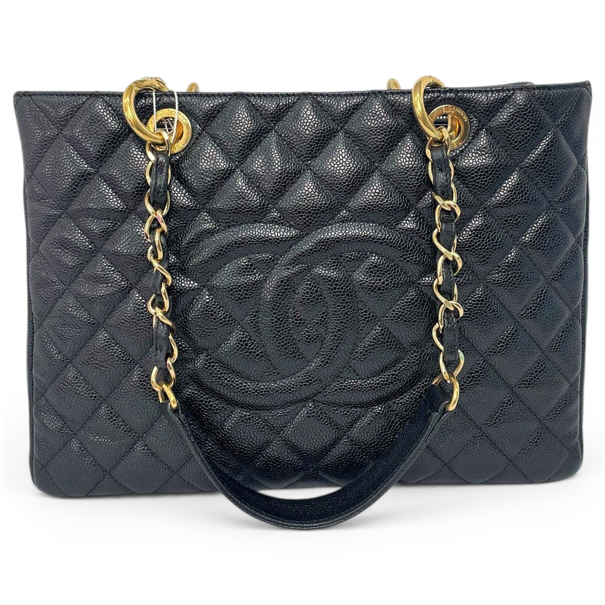 Grand shopping leather handbag