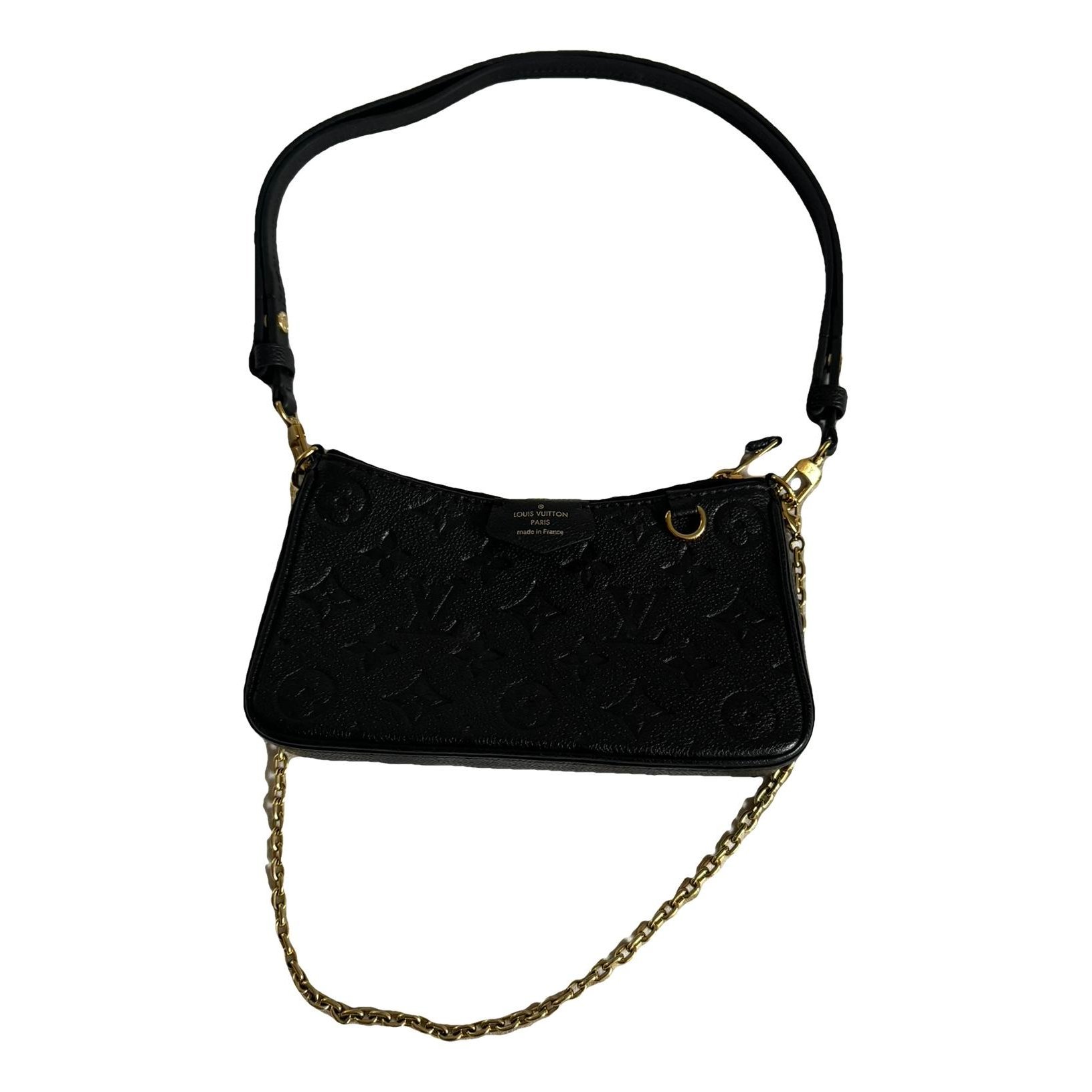 Easy Pouch On Strap leather handbag