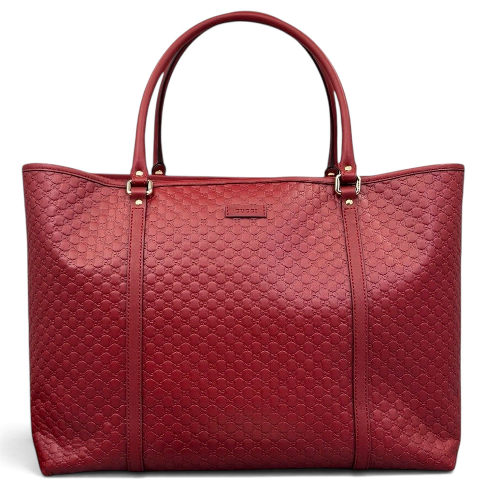 Swing leather tote