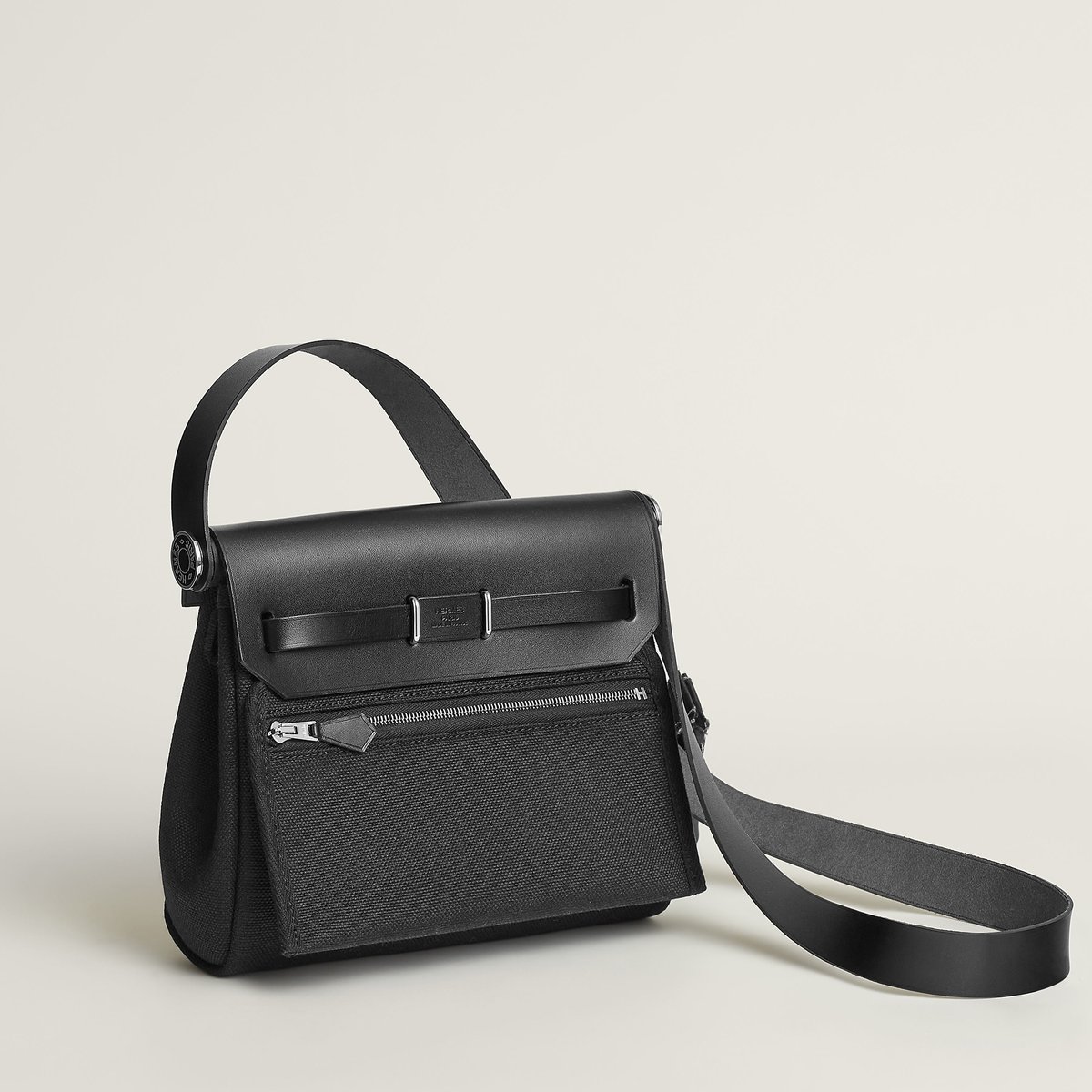 Noir Herbag Zip 20 Laquered Bag