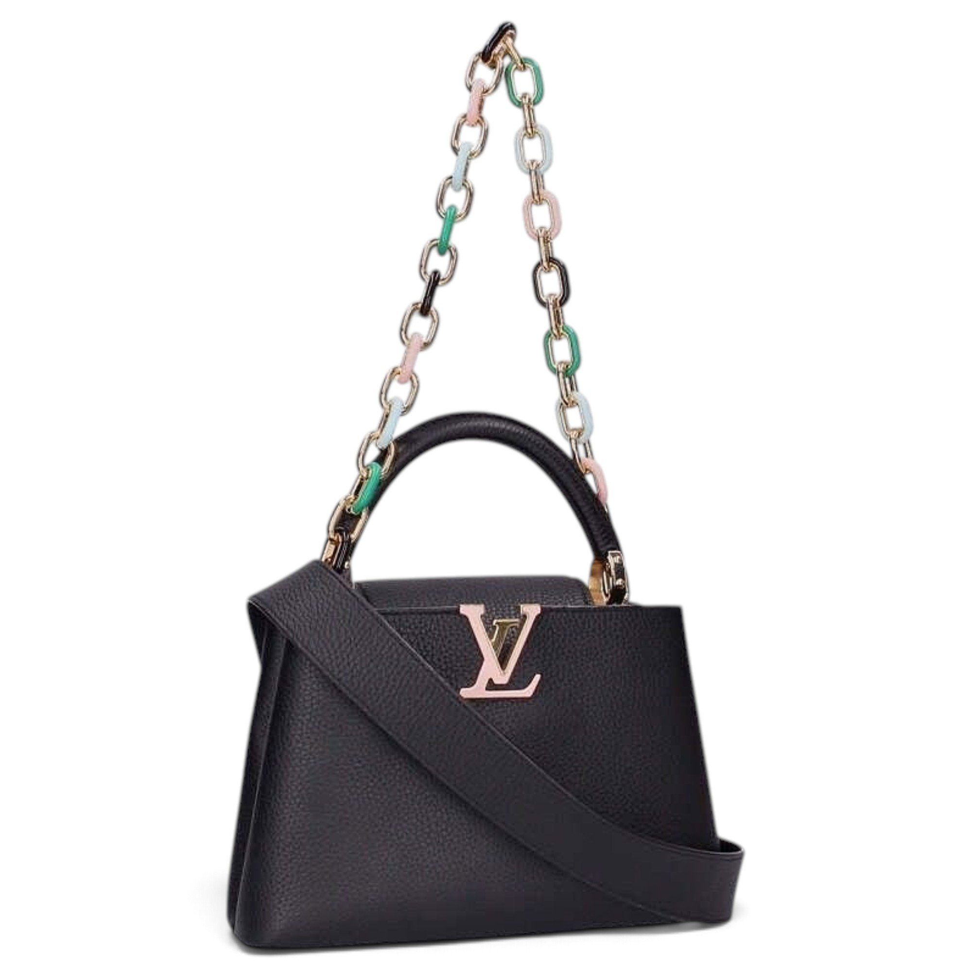 Chain It leather handbag