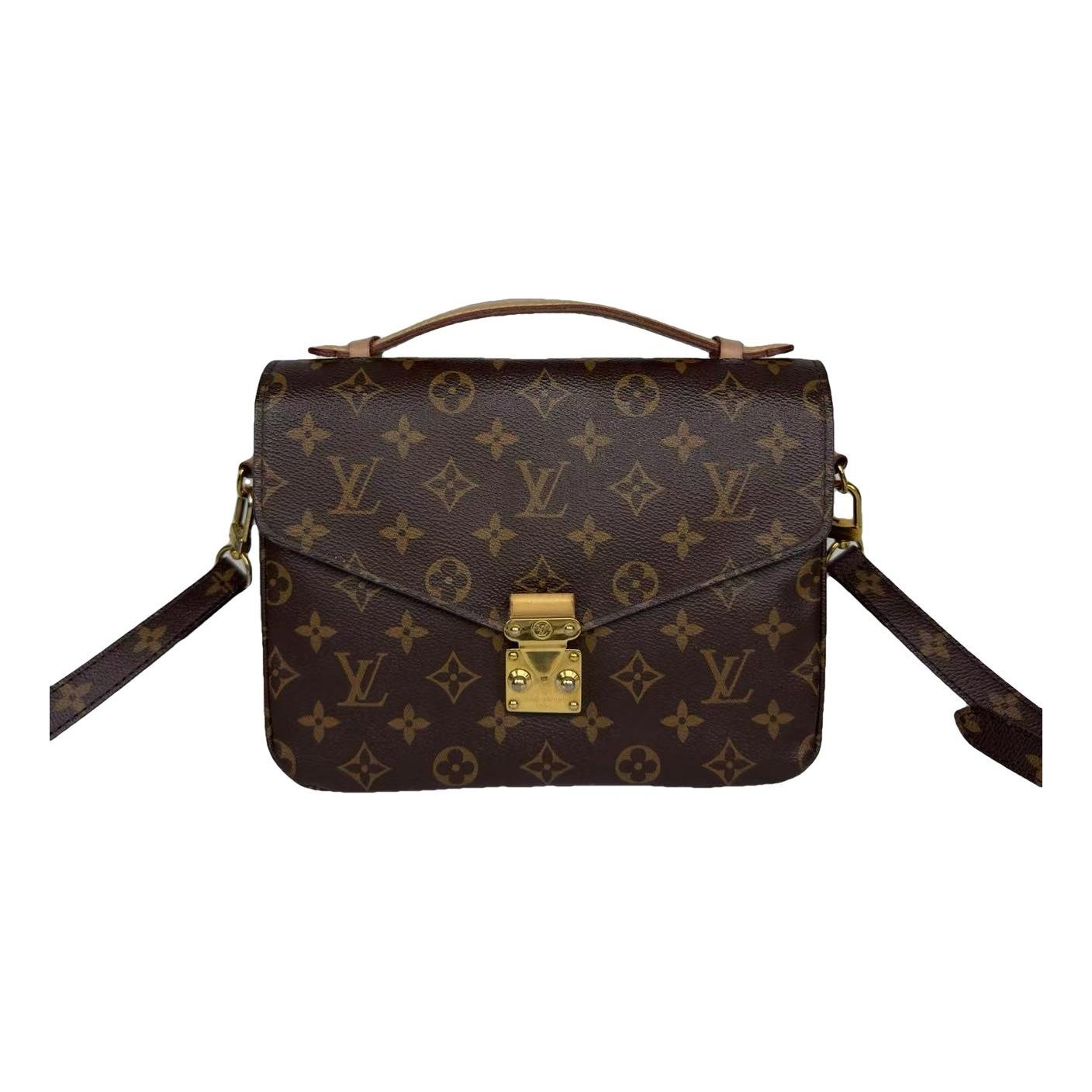 Metis leather handbag