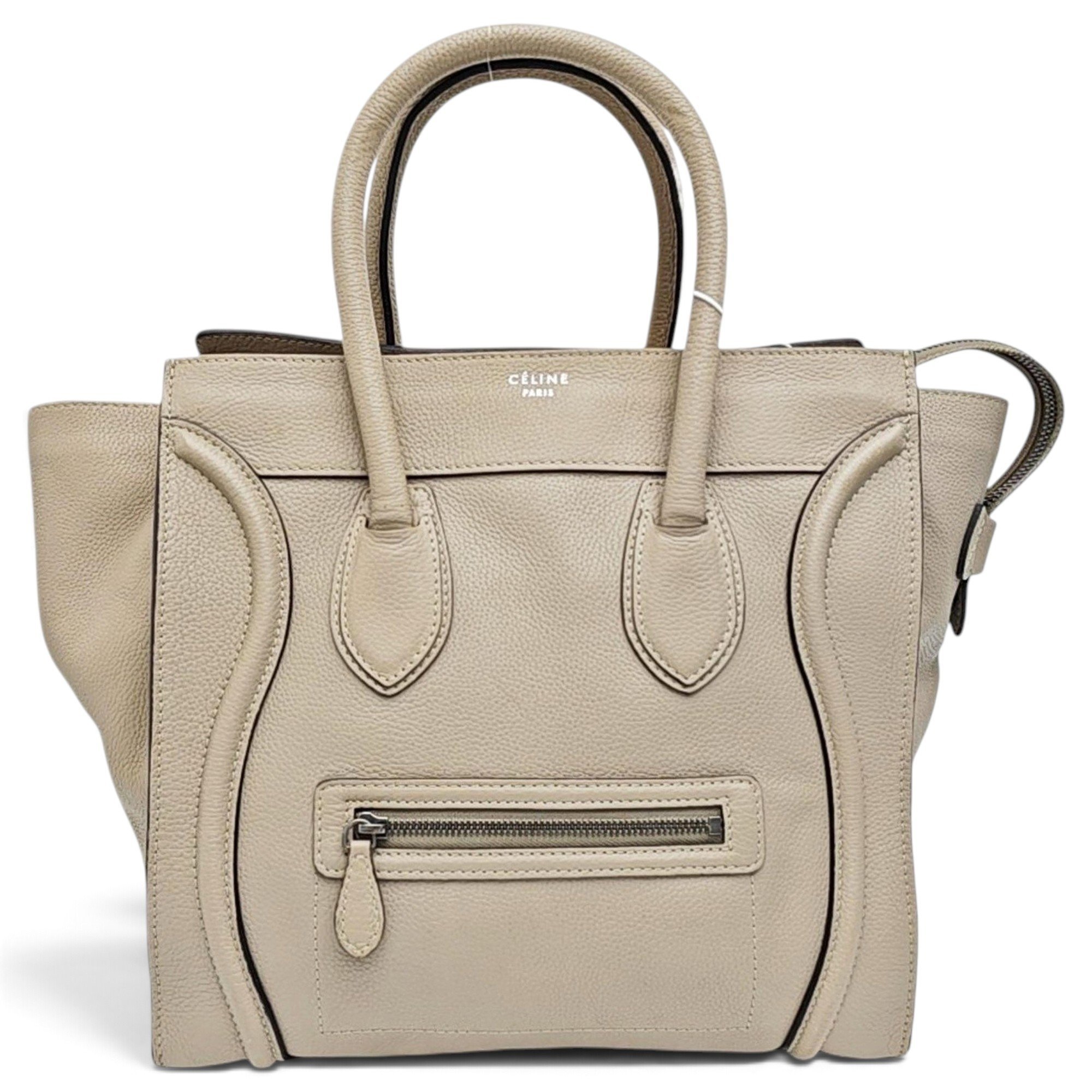 Cabas Phantom leather handbag