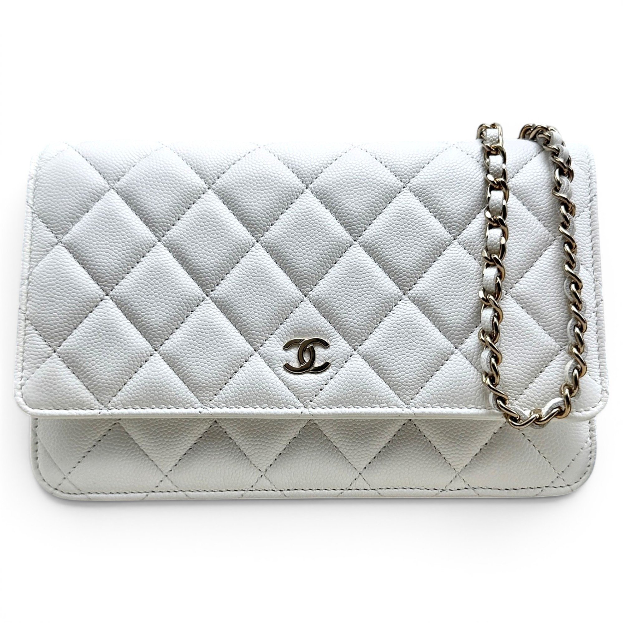 Wallet On Chain Timeless/Classique leather crossbody bag