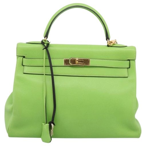 Kelly 32 leather handbag