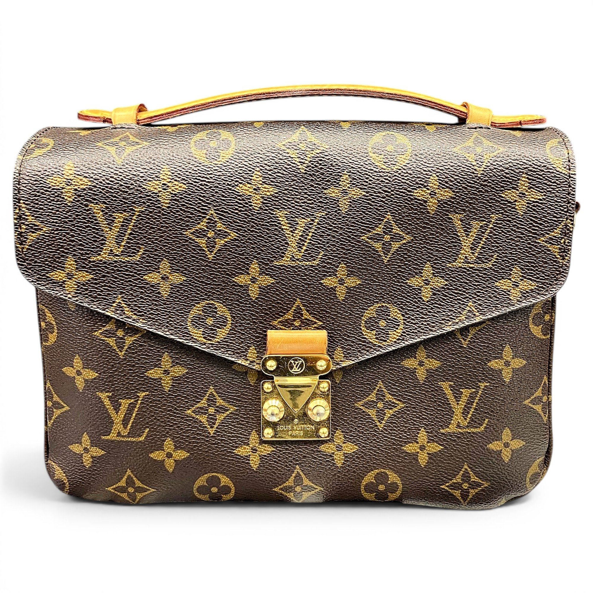 Metis leather handbag