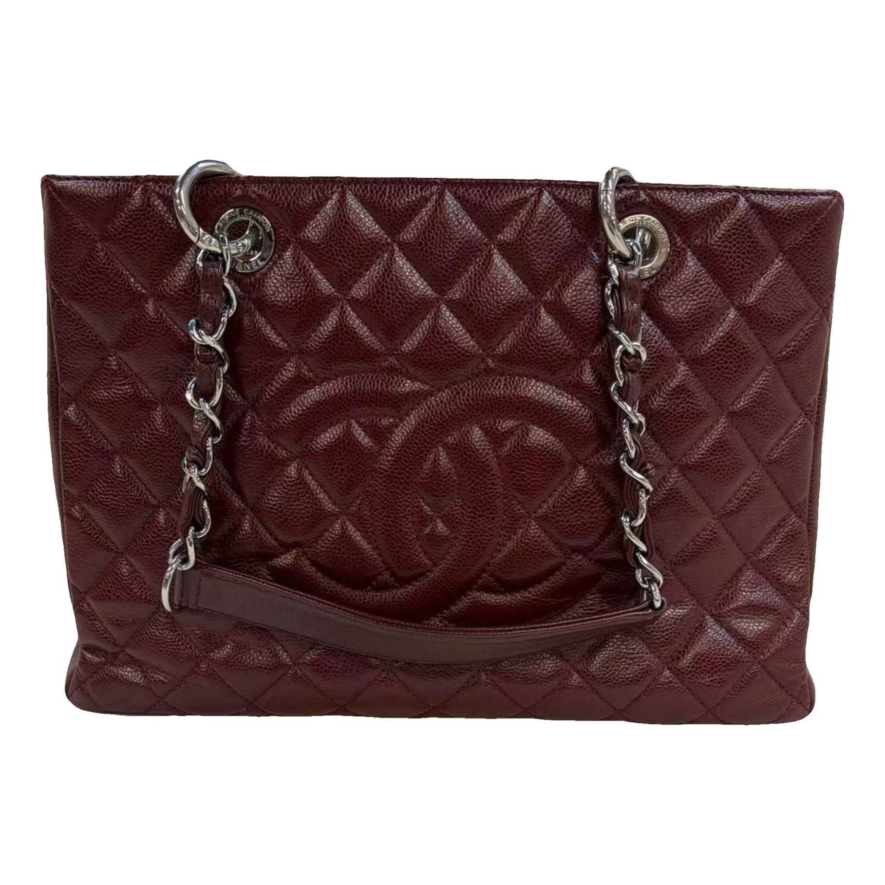 Grand shopping leather tote