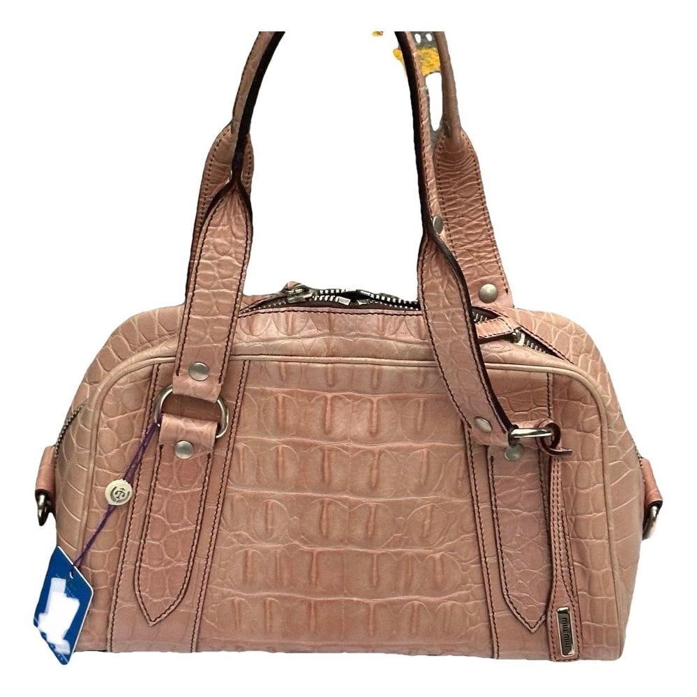 Leather handbag