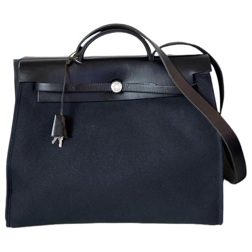 Hermes Herbag Handbag Black
