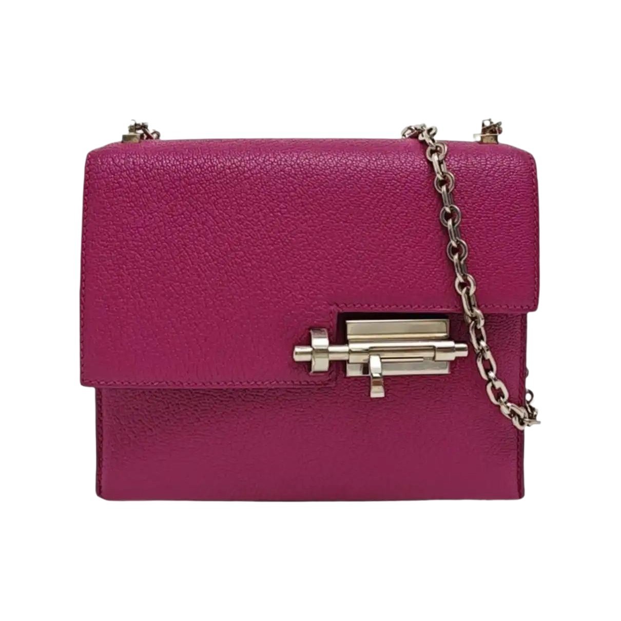 Verrou leather crossbody bag