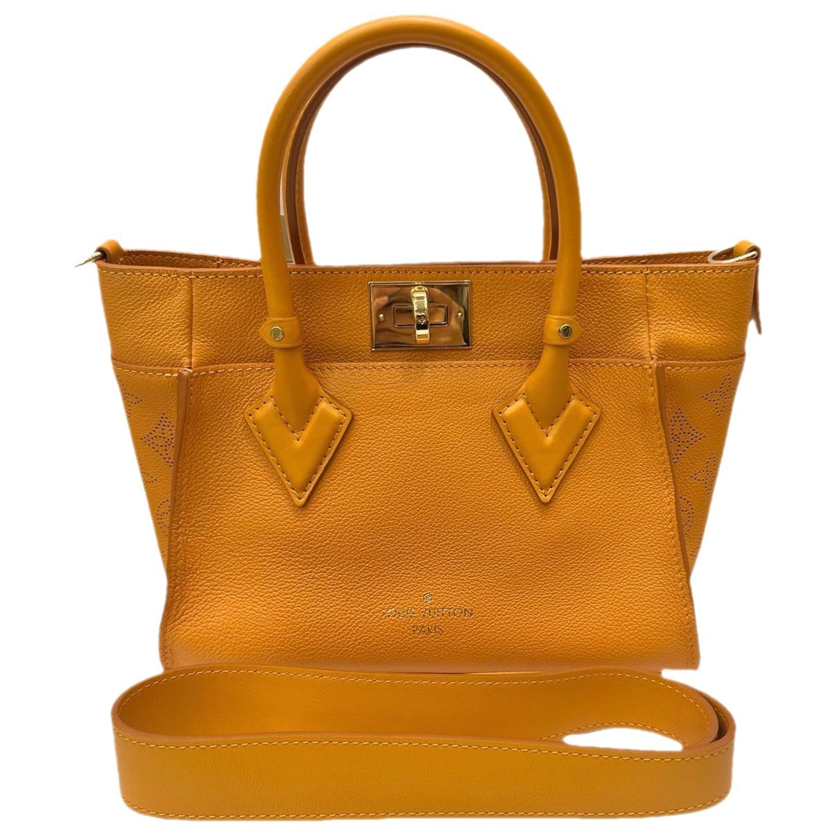 On My Side leather handbag