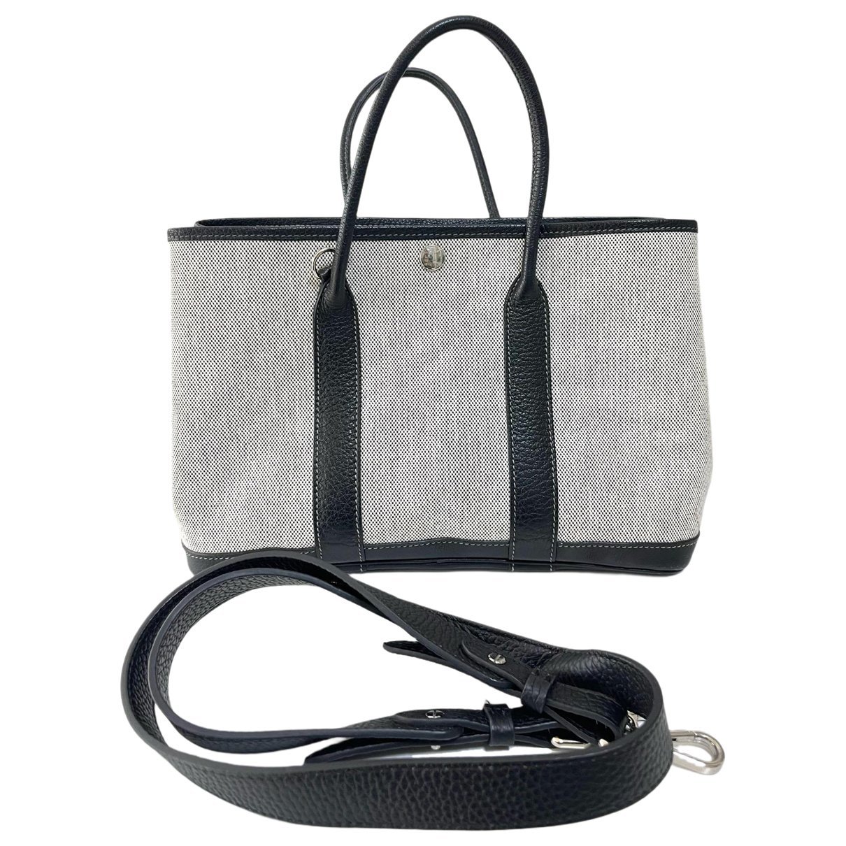 Garden Party leather handbag