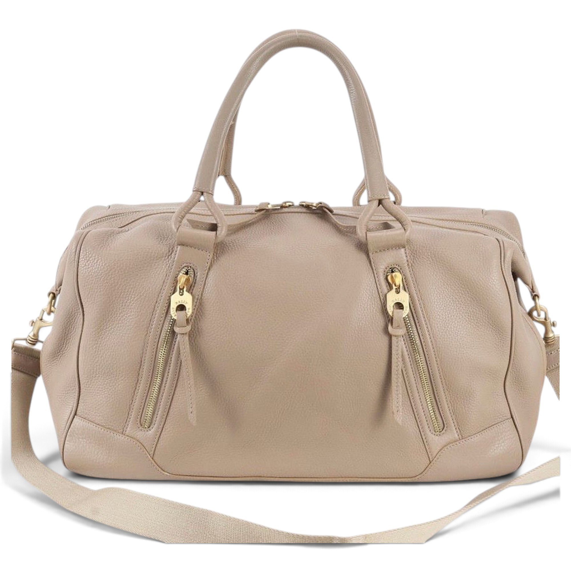 Leather 48h bag