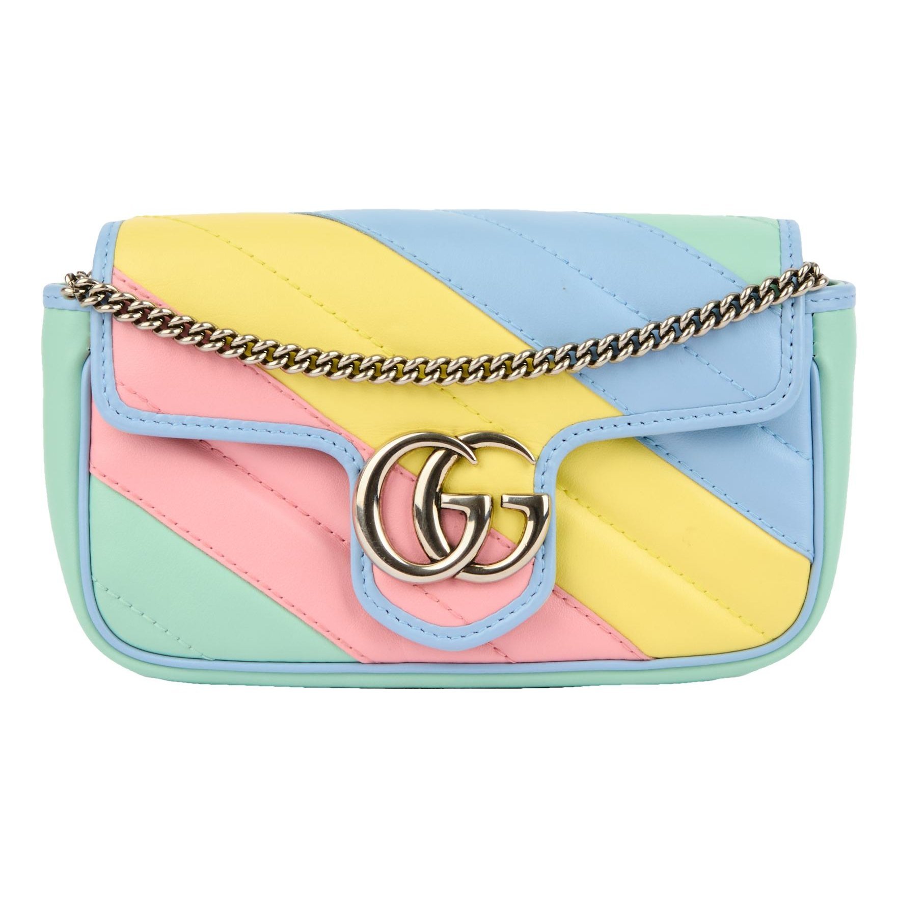 GG Marmont Flap leather crossbody bag