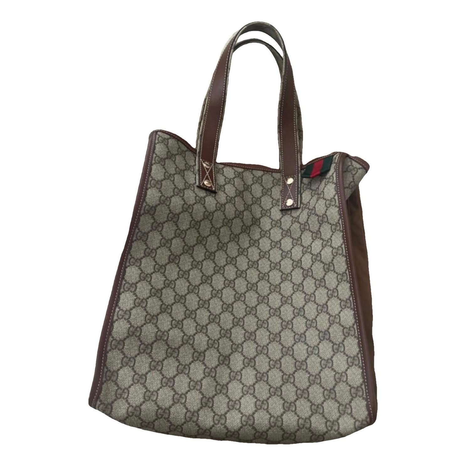 Leather tote