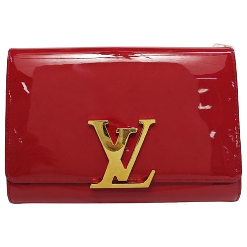 Louise patent leather handbag