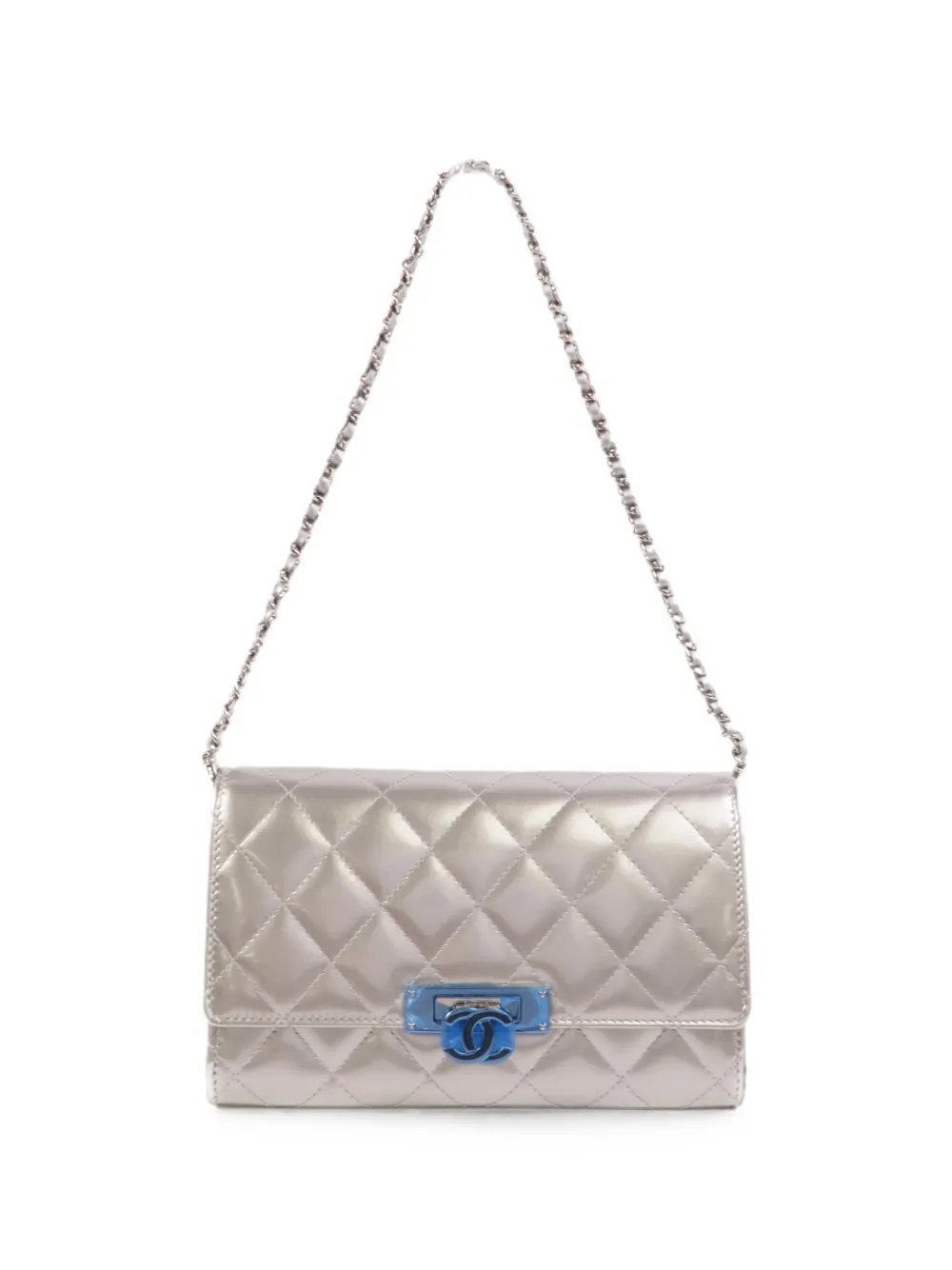 quilted CC shoulder bag