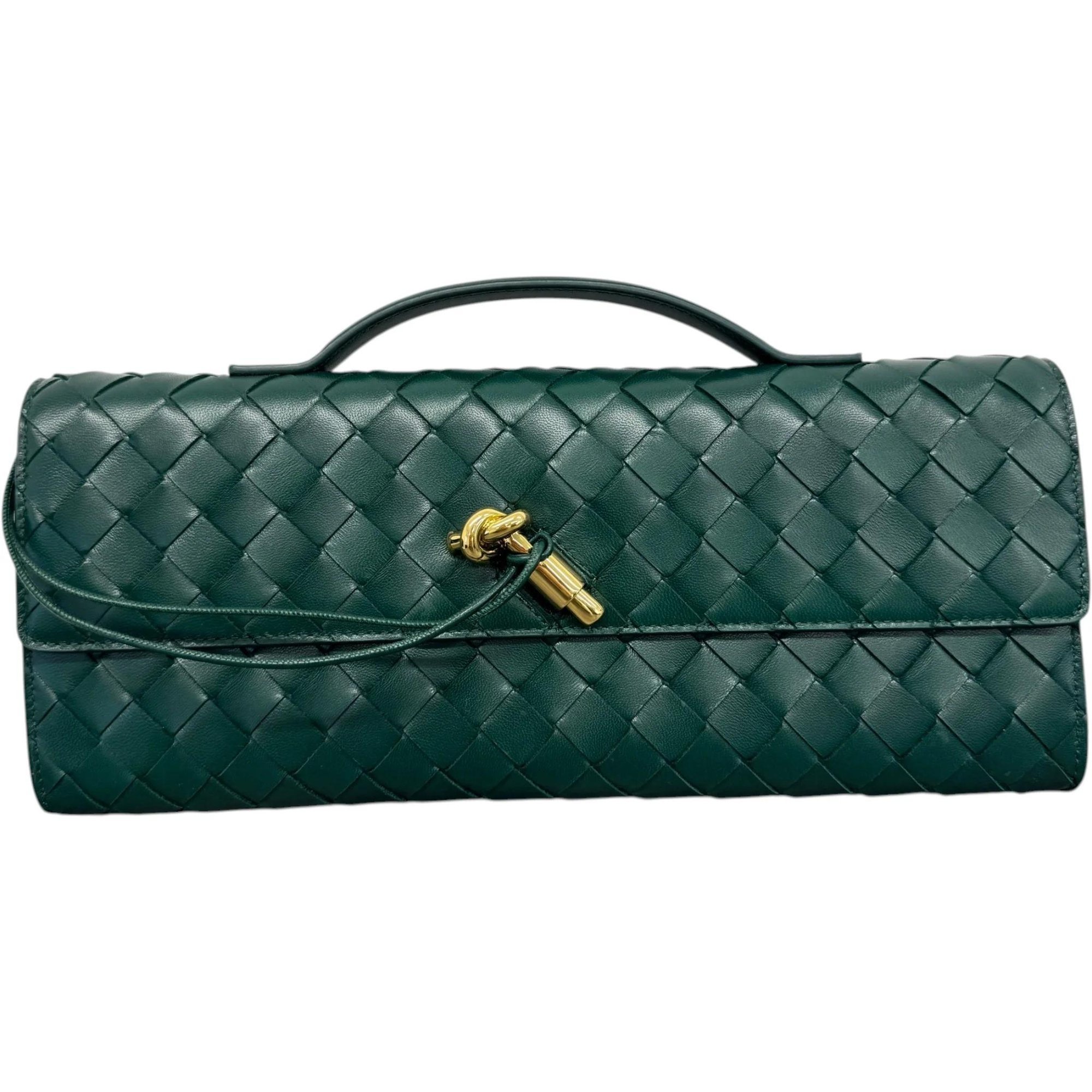 Andiamo leather clutch bag