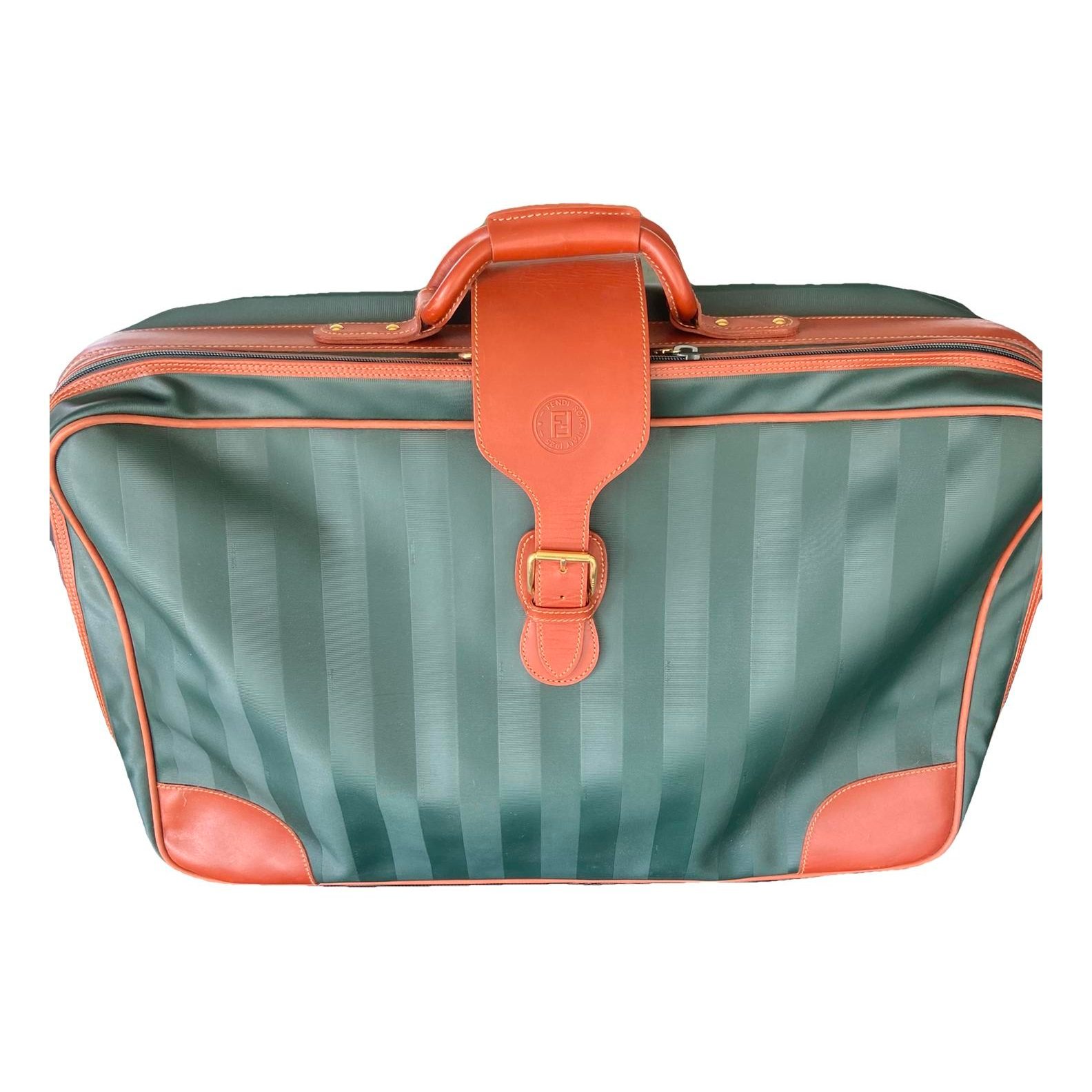 Vegan leather travel bag