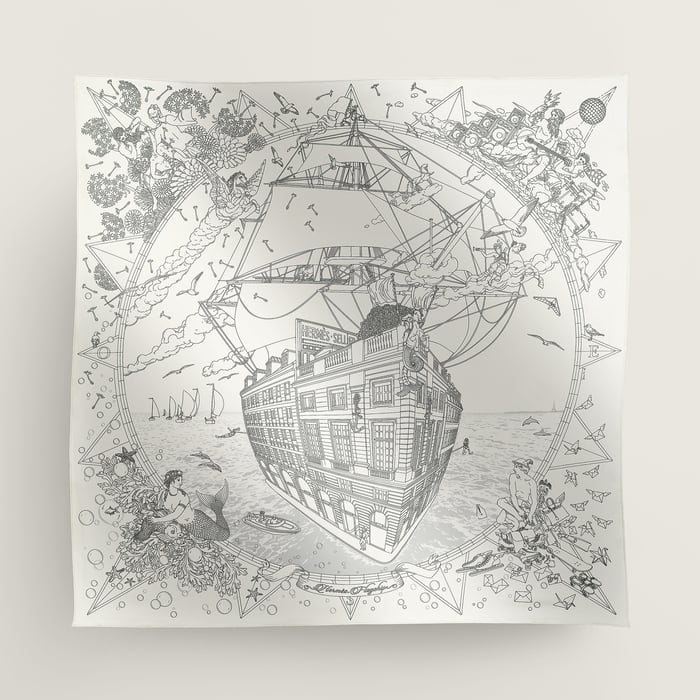 Hermès Flagship Scarf 90