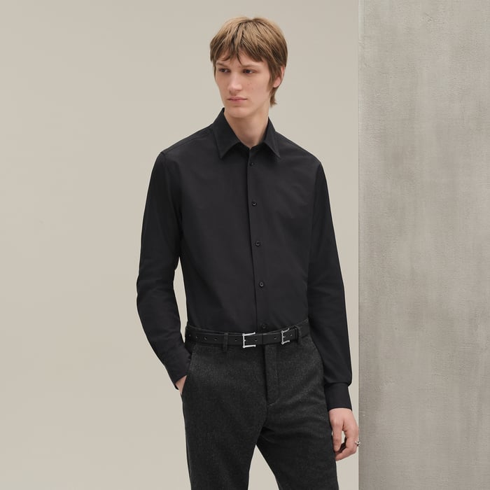 Noir Fitted Shirt