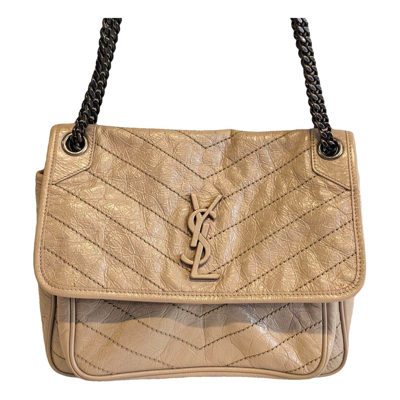 Niki leather crossbody bag
