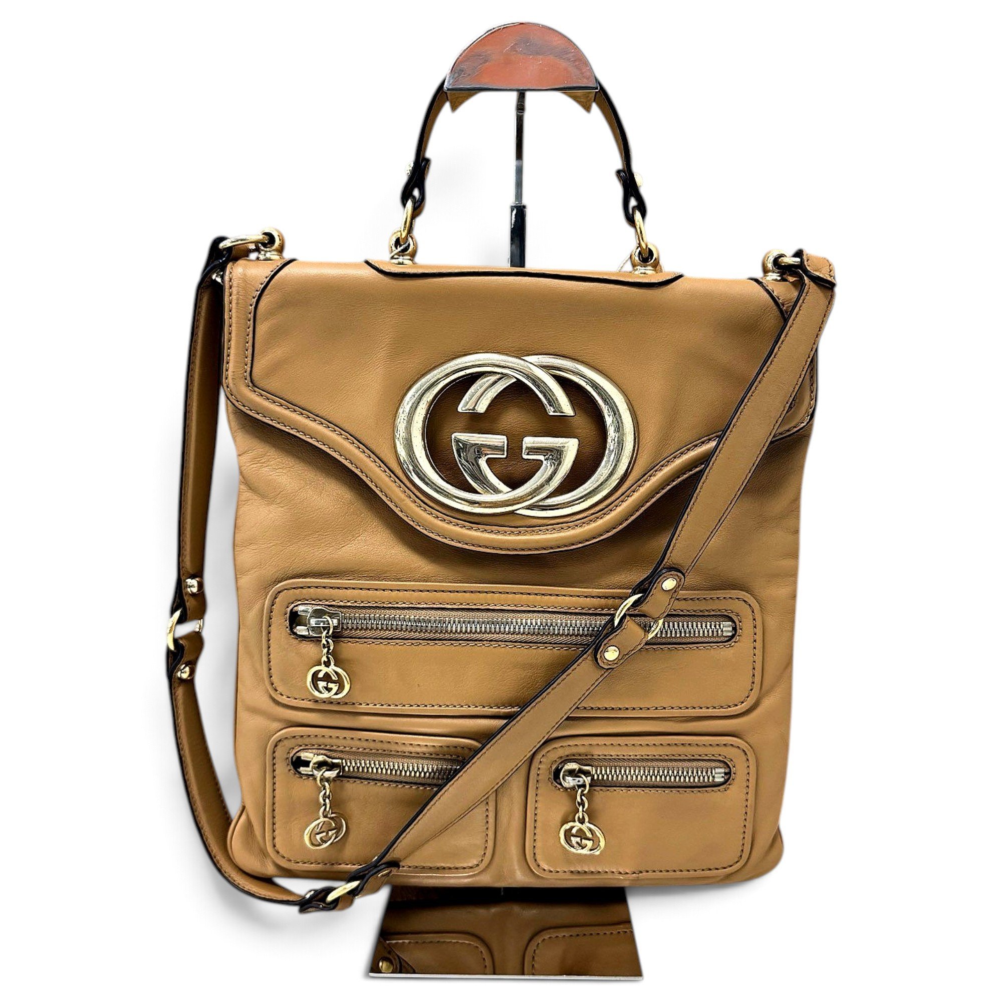 Leather handbag