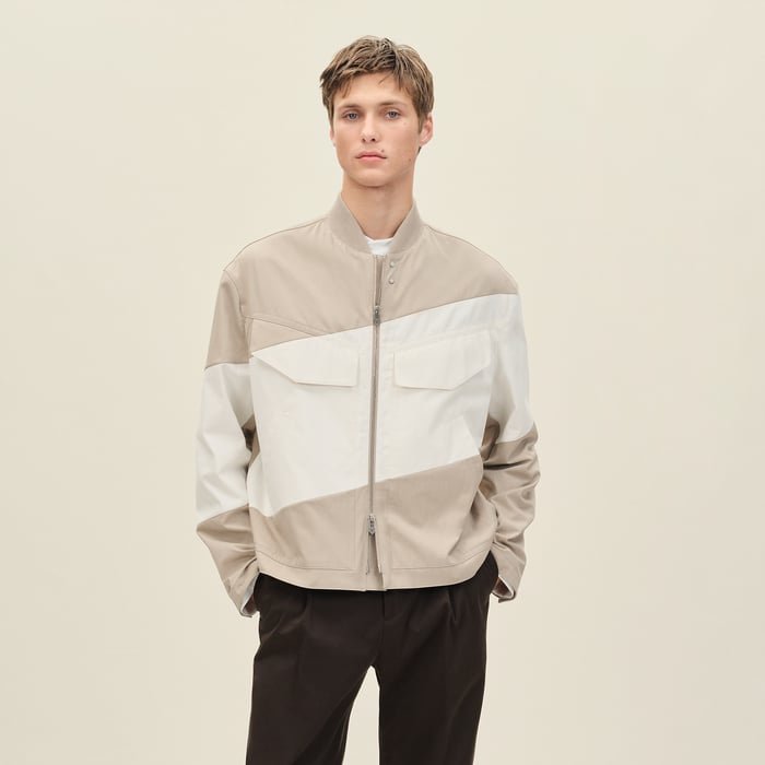 Pierre Zipped Straight Cut Jacket