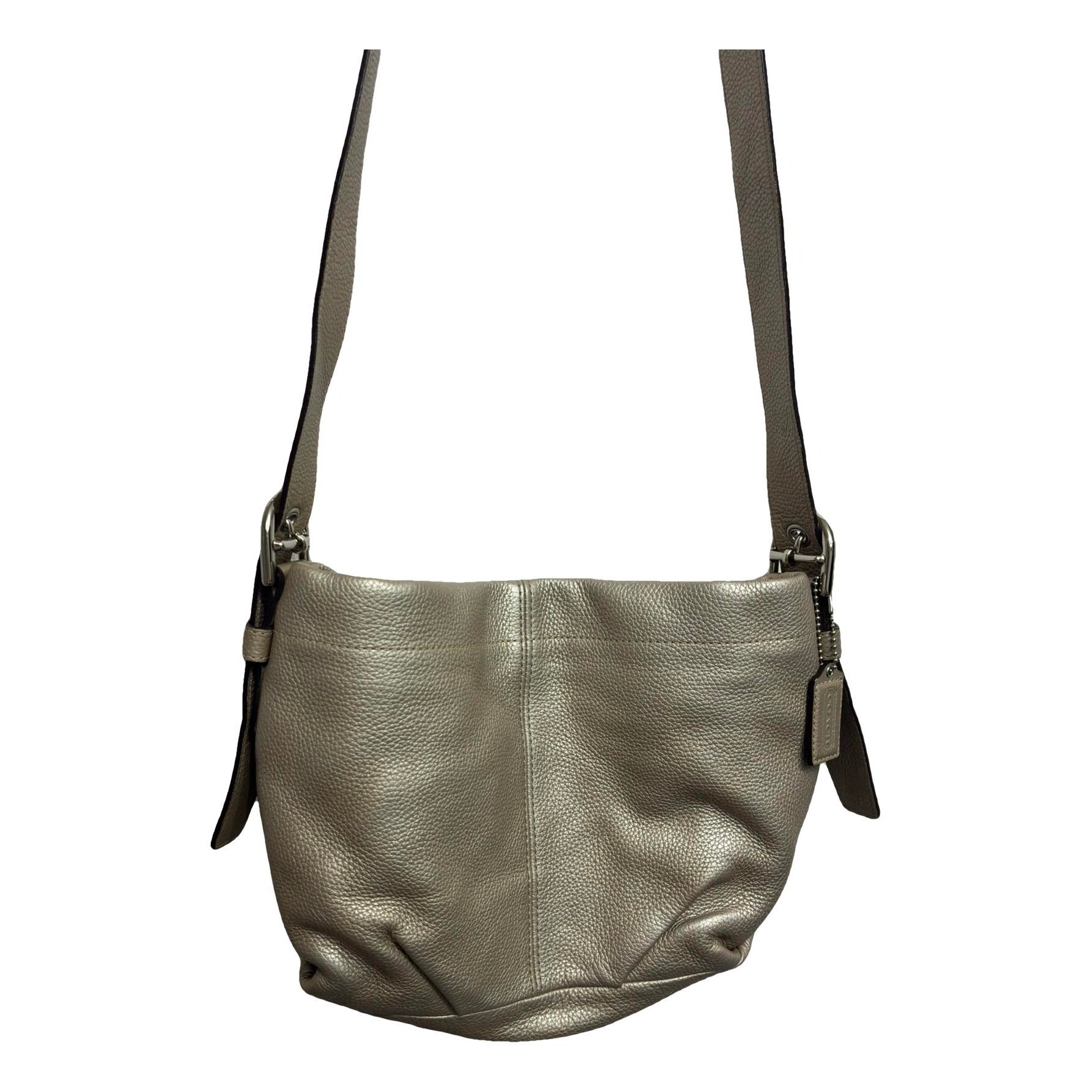 Leather crossbody bag