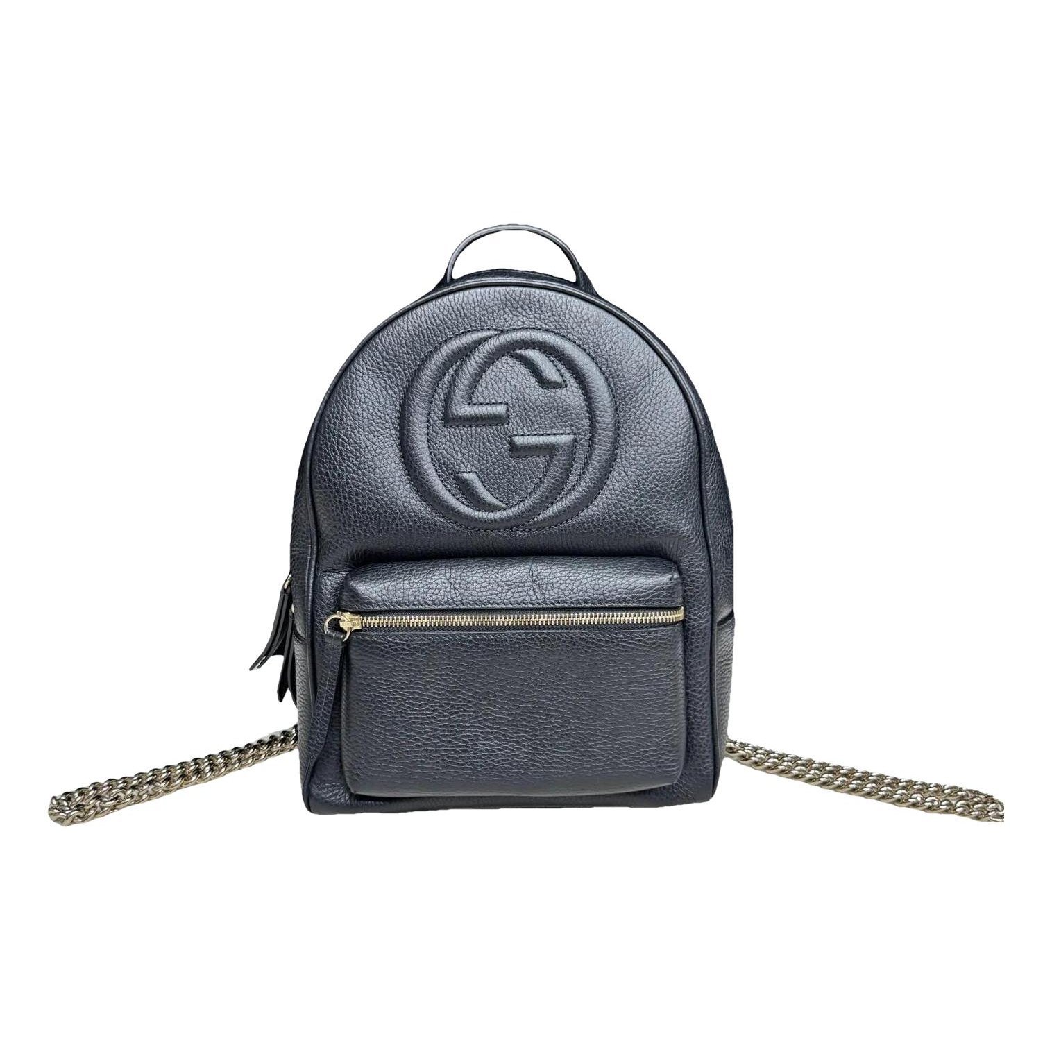 Soho leather backpack
