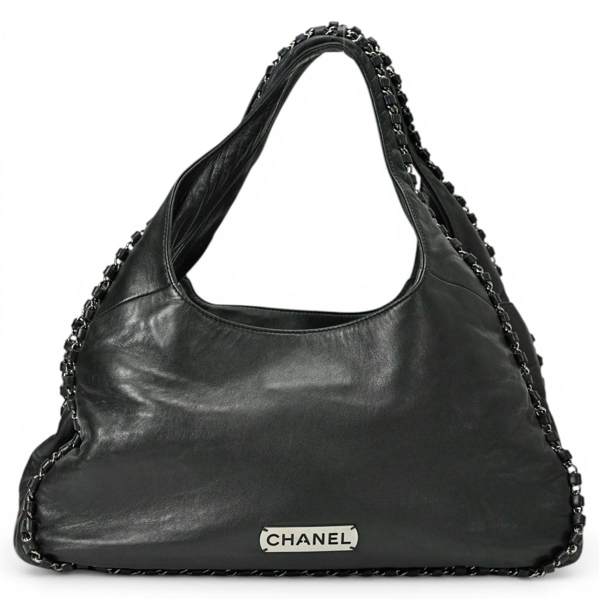 Leather handbag