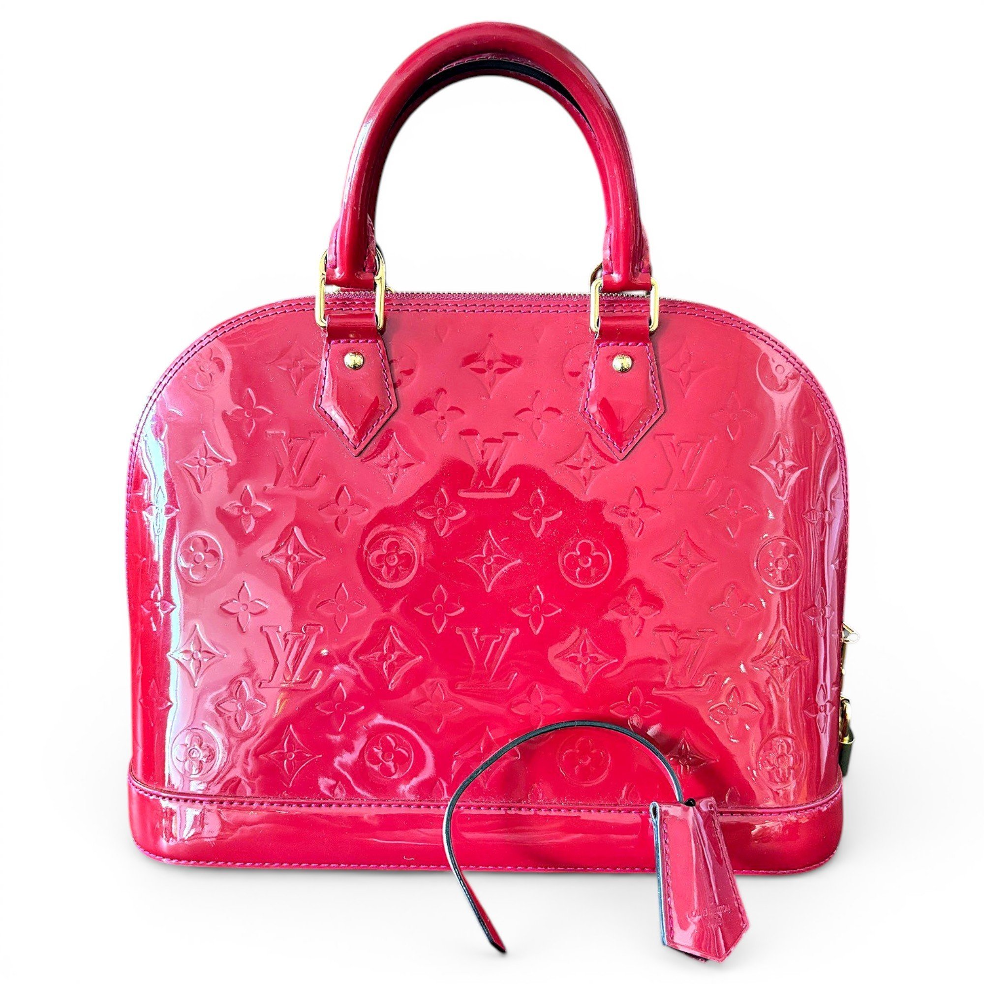 Alma leather handbag