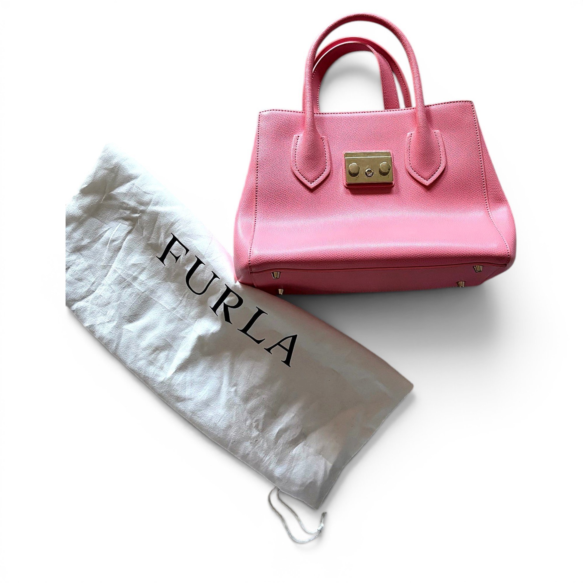 Metropolis leather handbag