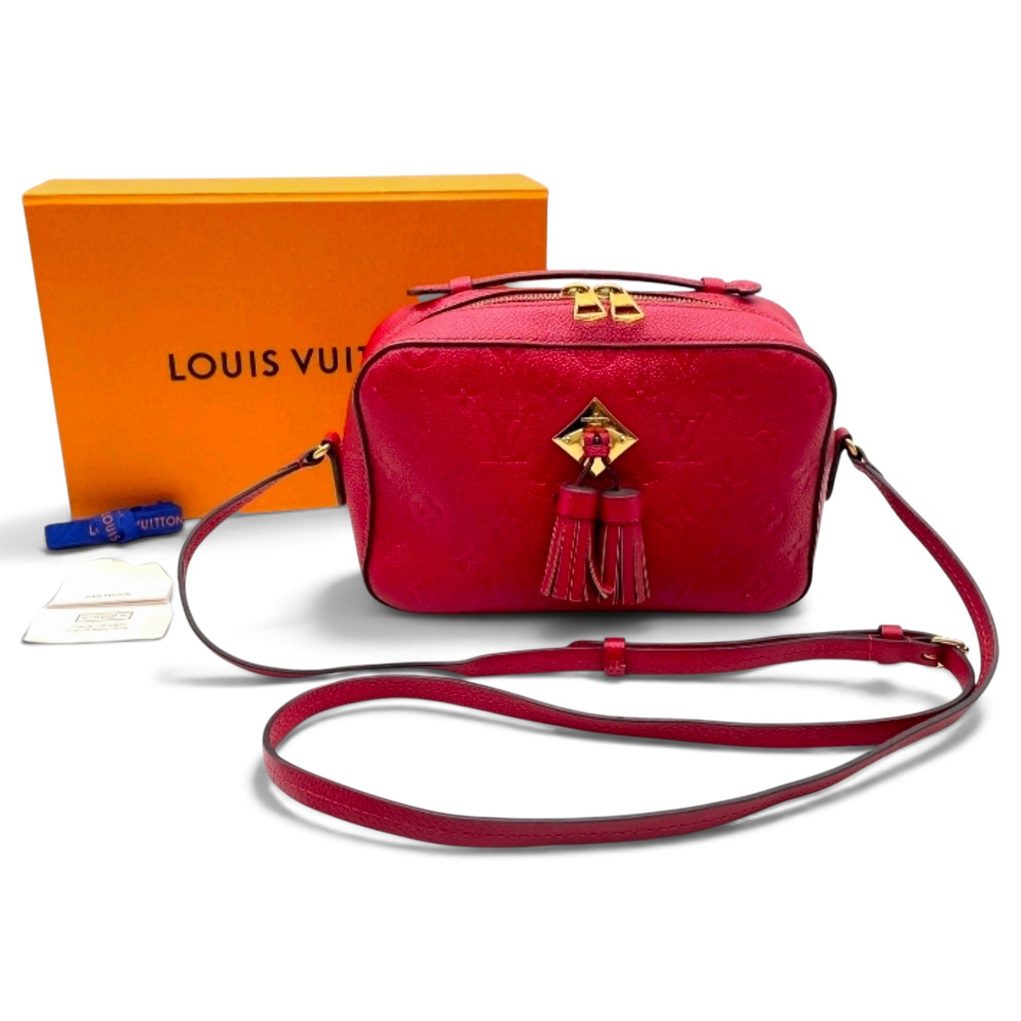 Leather crossbody bag