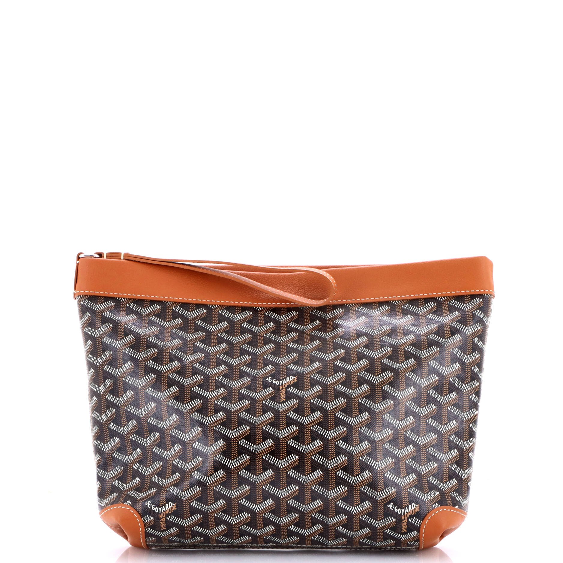 Goyardine Conti Pouch Coated Canvas