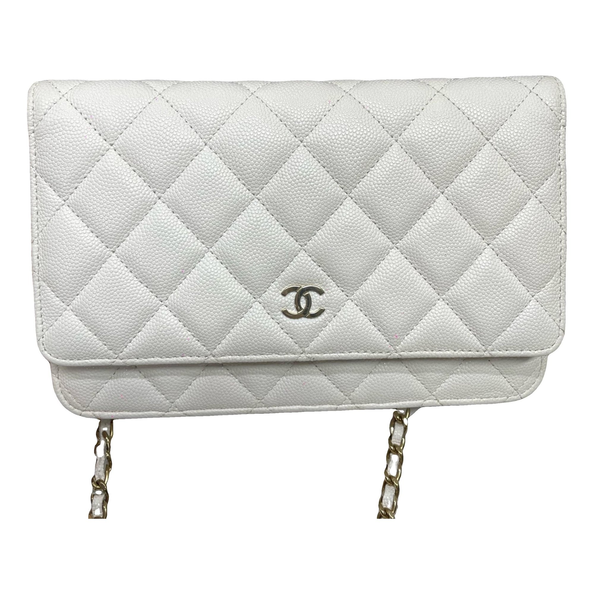 Wallet On Chain Timeless/Classique leather crossbody bag