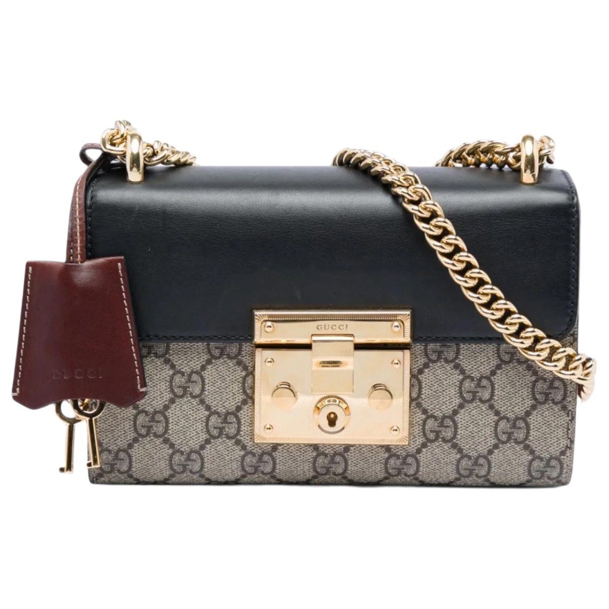Padlock cloth crossbody bag