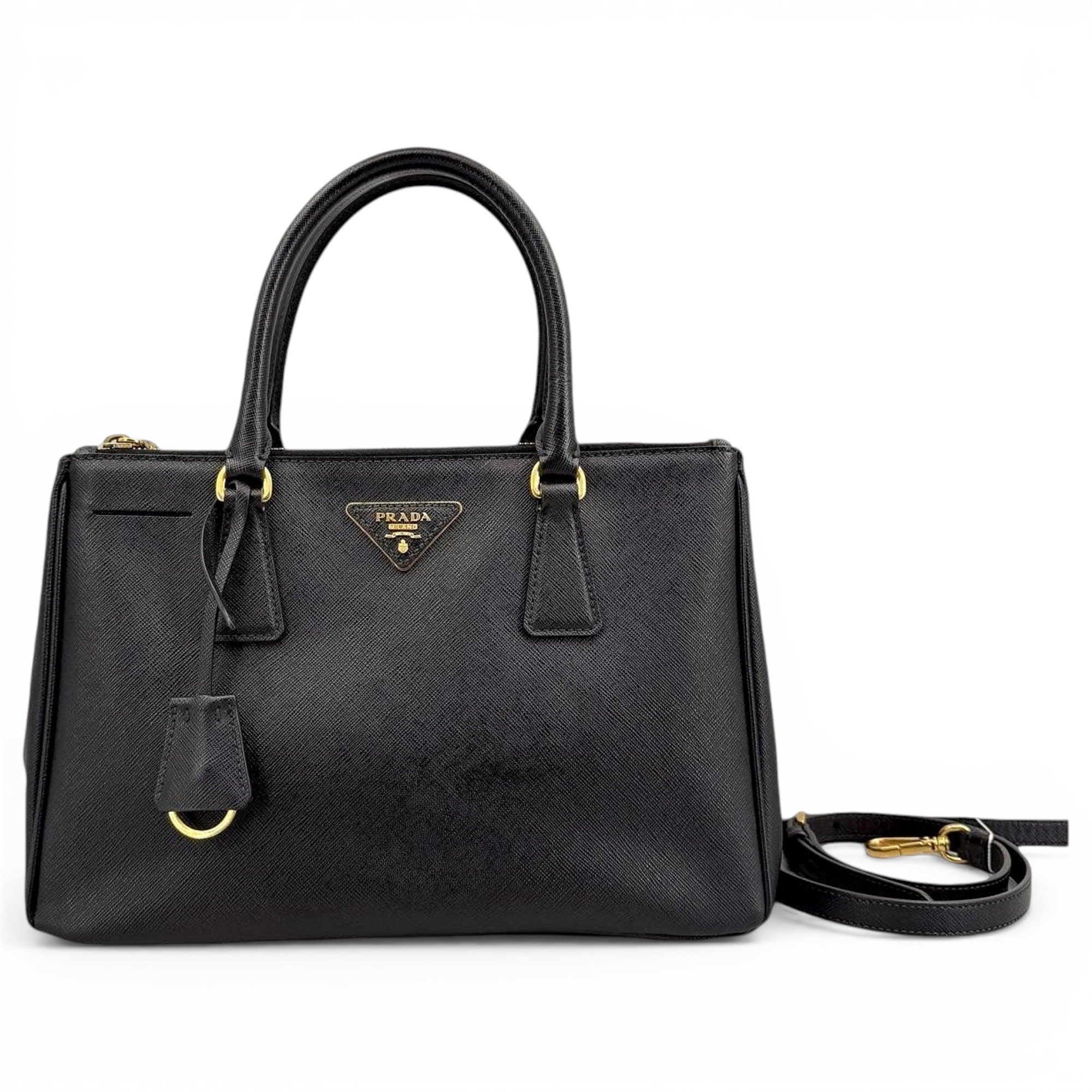Galleria leather handbag