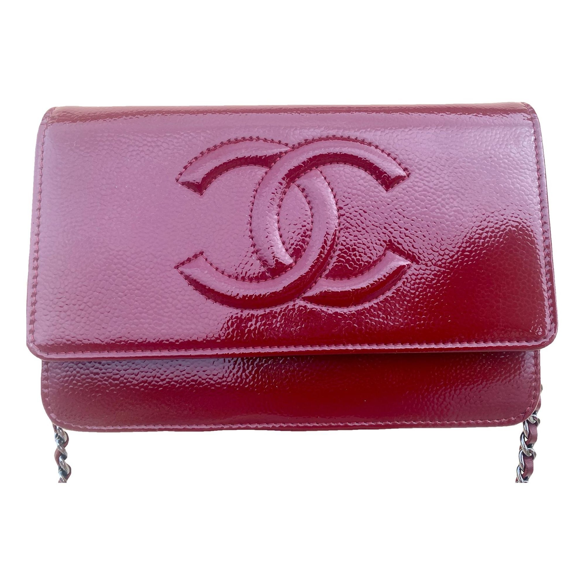 Chanel Patent leather clutch bag