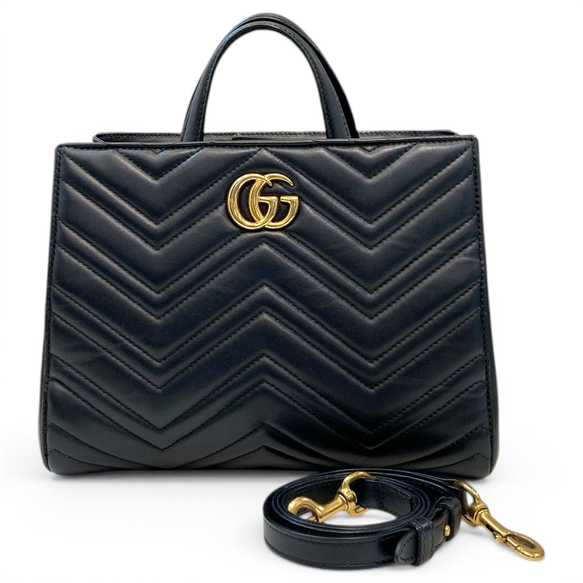GG Marmont Shopping leather handbag
