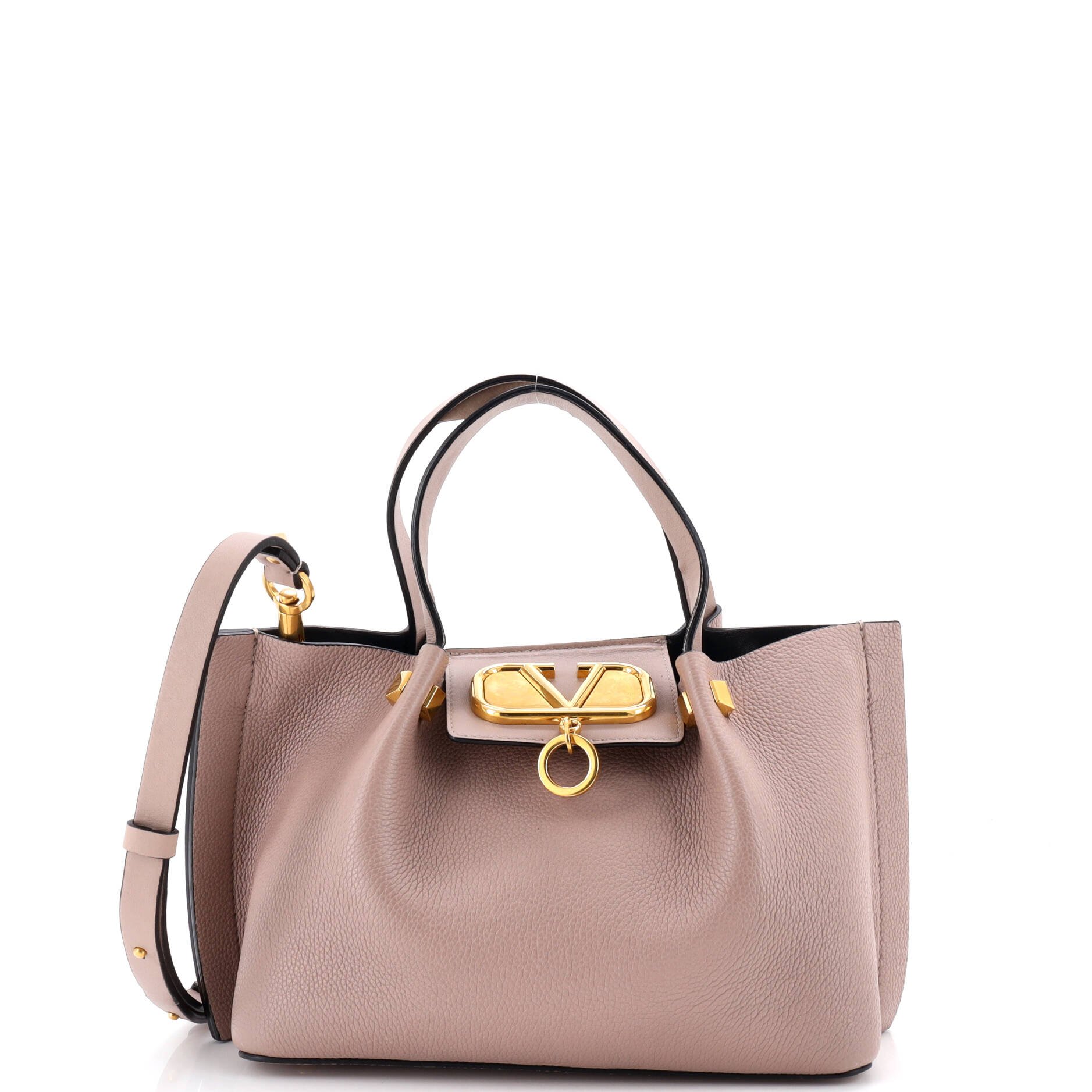 VLogo Escape Tote Leather Small