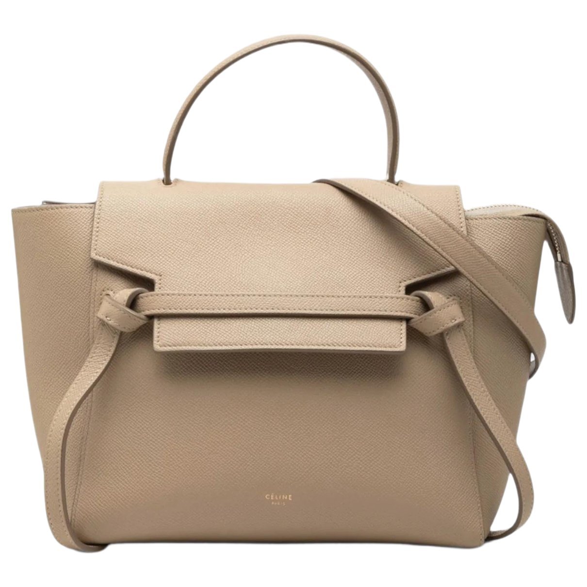 Belt leather mini bag