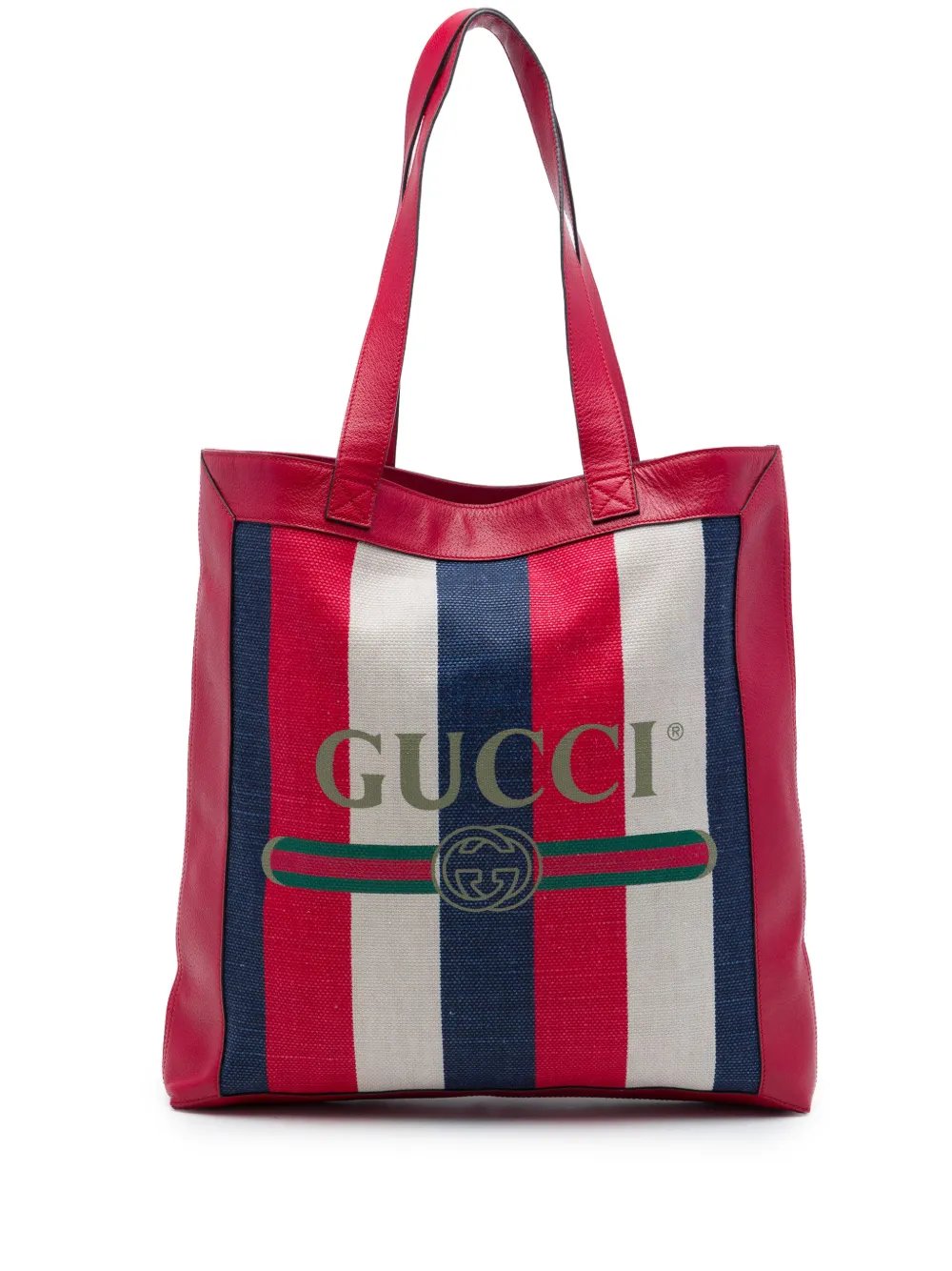 2016-2026 Canvas Baiadera Striped tote bag