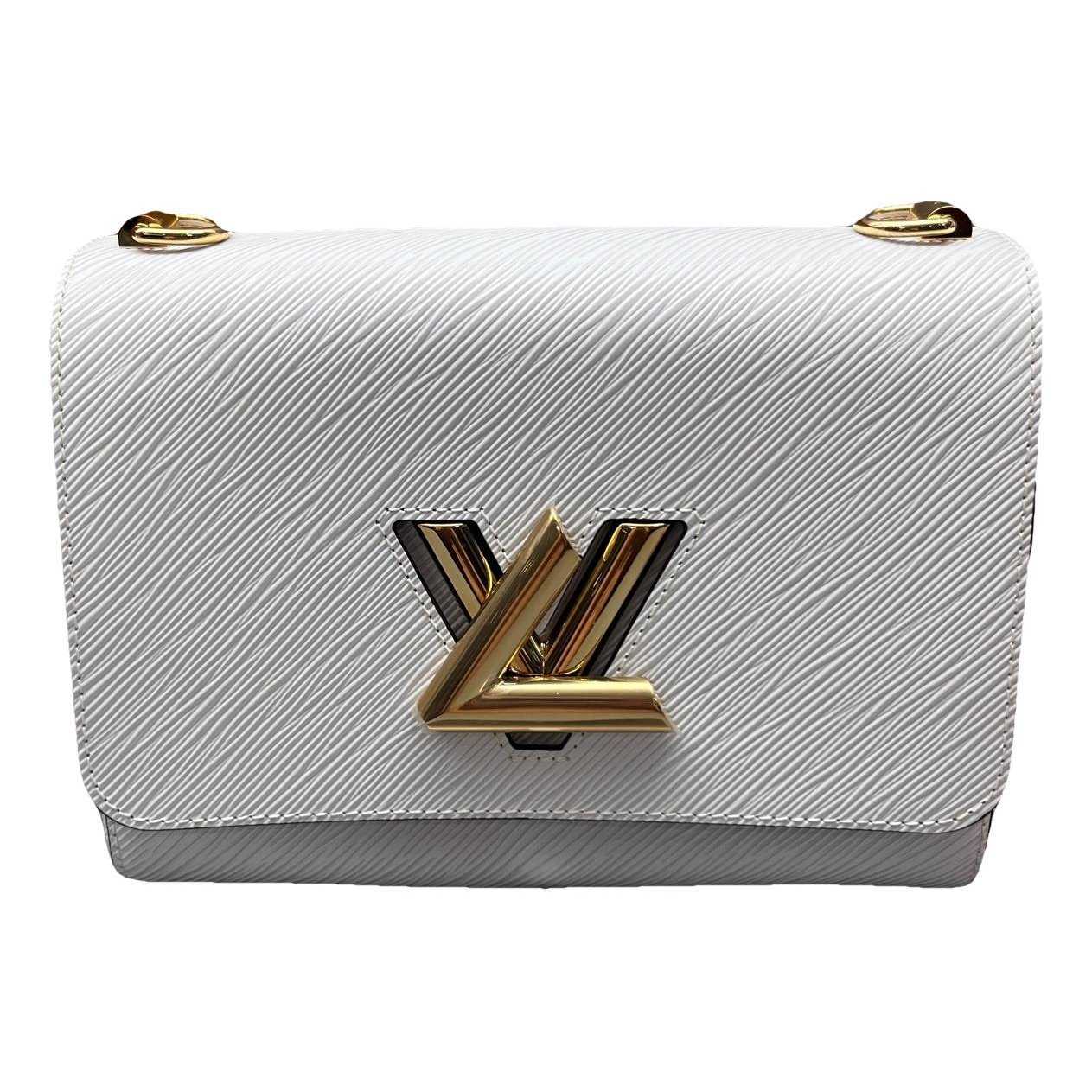 Twist leather handbag