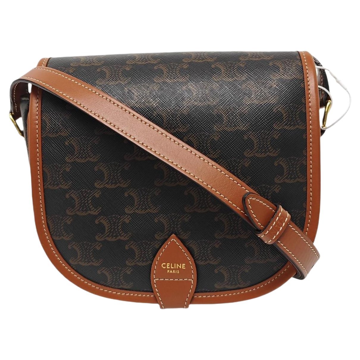 Folco leather crossbody bag